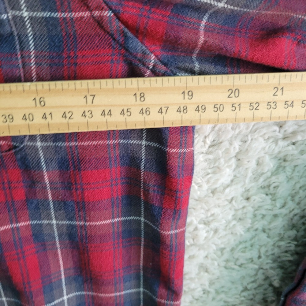 Vans Off The Wall Shirt Adult Size Small Plaid Classic Fit Flannel Long Sleeve - Picture 5 of 9